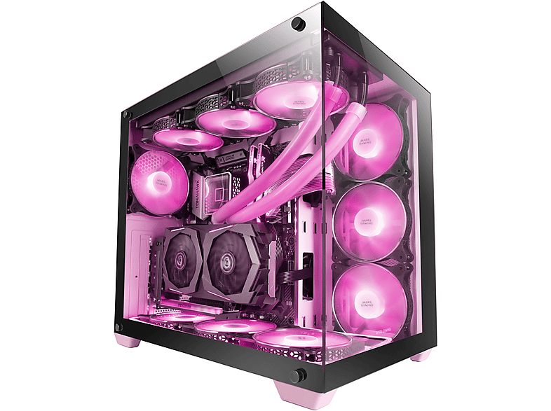 Chasis PC  MCV4P MARS GAMING Rosa