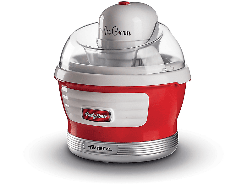 Heladera  ARIETE Ice Cream Maker Party Time 12 W 1,5 l Rojo