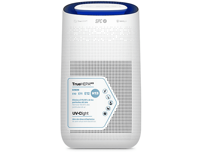 Purificador de Aire Espirare Max Smart WiFi  SPC Purificador de Aire SPC Espirare Max Smart WiFi 48 W 4 l Blanco 